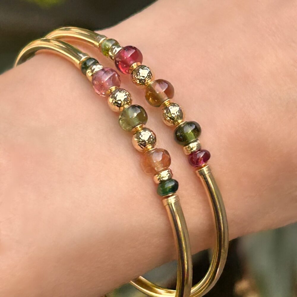 Tourmaline Sofia Gold Filled Bracelet