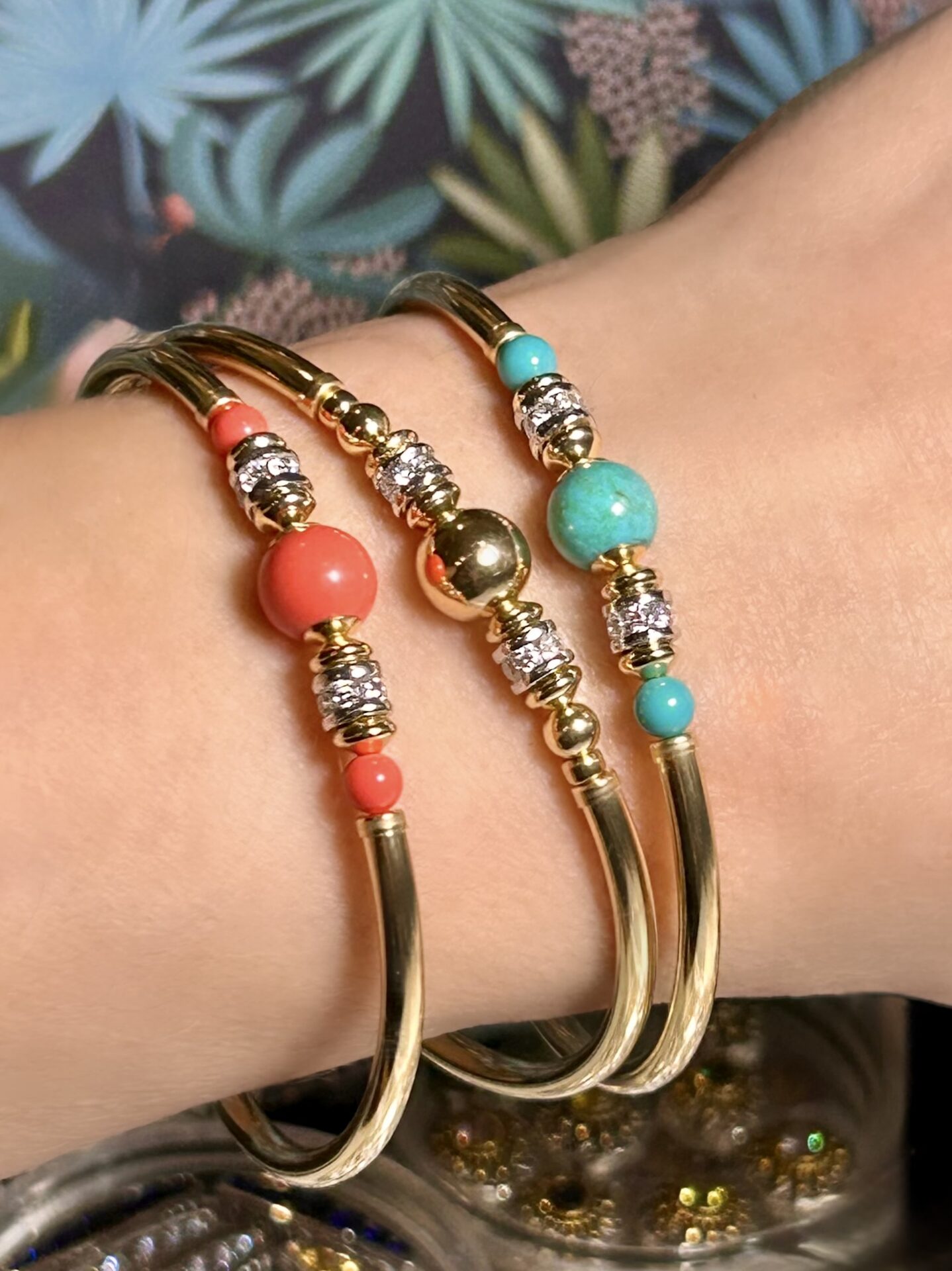 Turquoise Bella Gold Filled Bracelet - Image 4