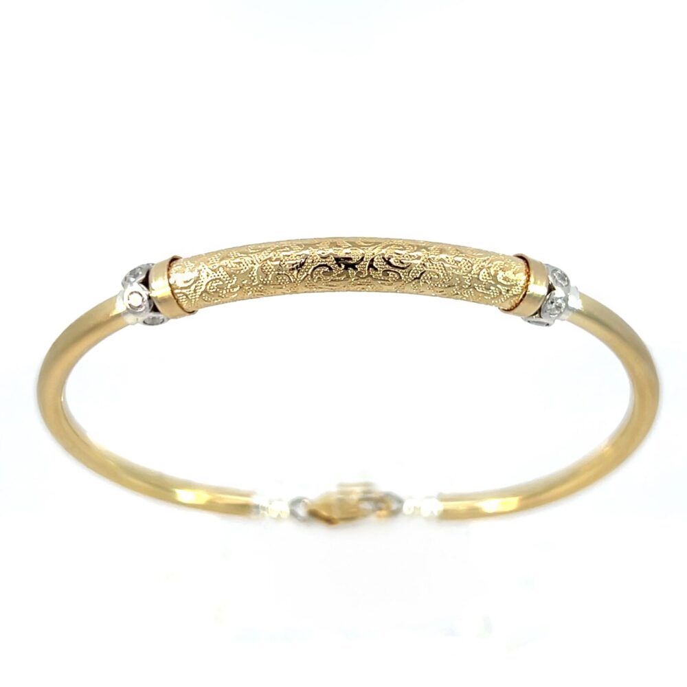 Paisley Eliza  Cubic Zirconia 14K Gold Filled Bracelet