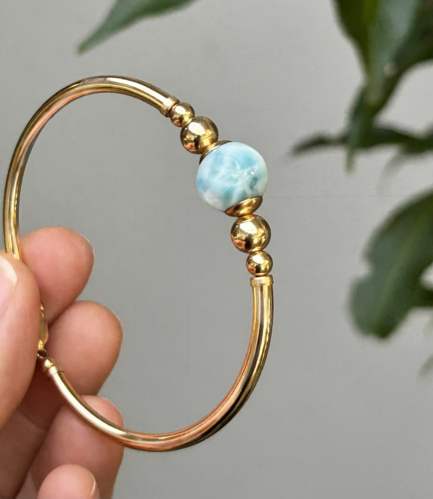 Larimar Classic Gold Filled Bracelet - Image 5