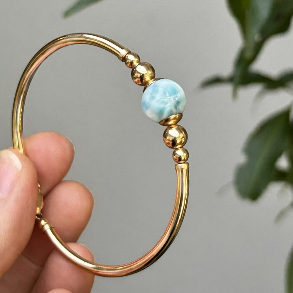Larimar Classic 14K Gold Filled Bracelet
