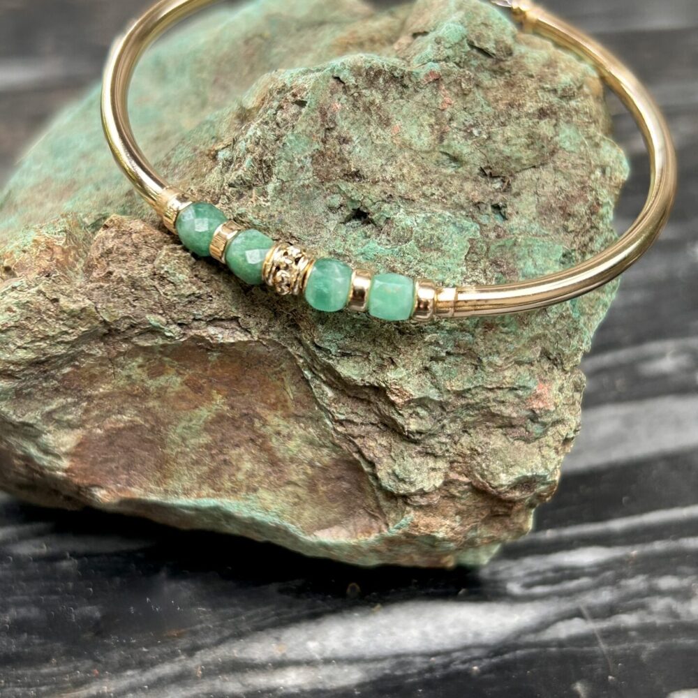 Emerald  Charlie 14K Gold Filled Bracelet