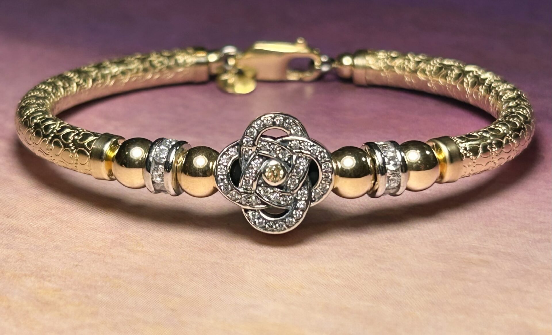 Celtic 4 Elements Gold Filled Bracelet