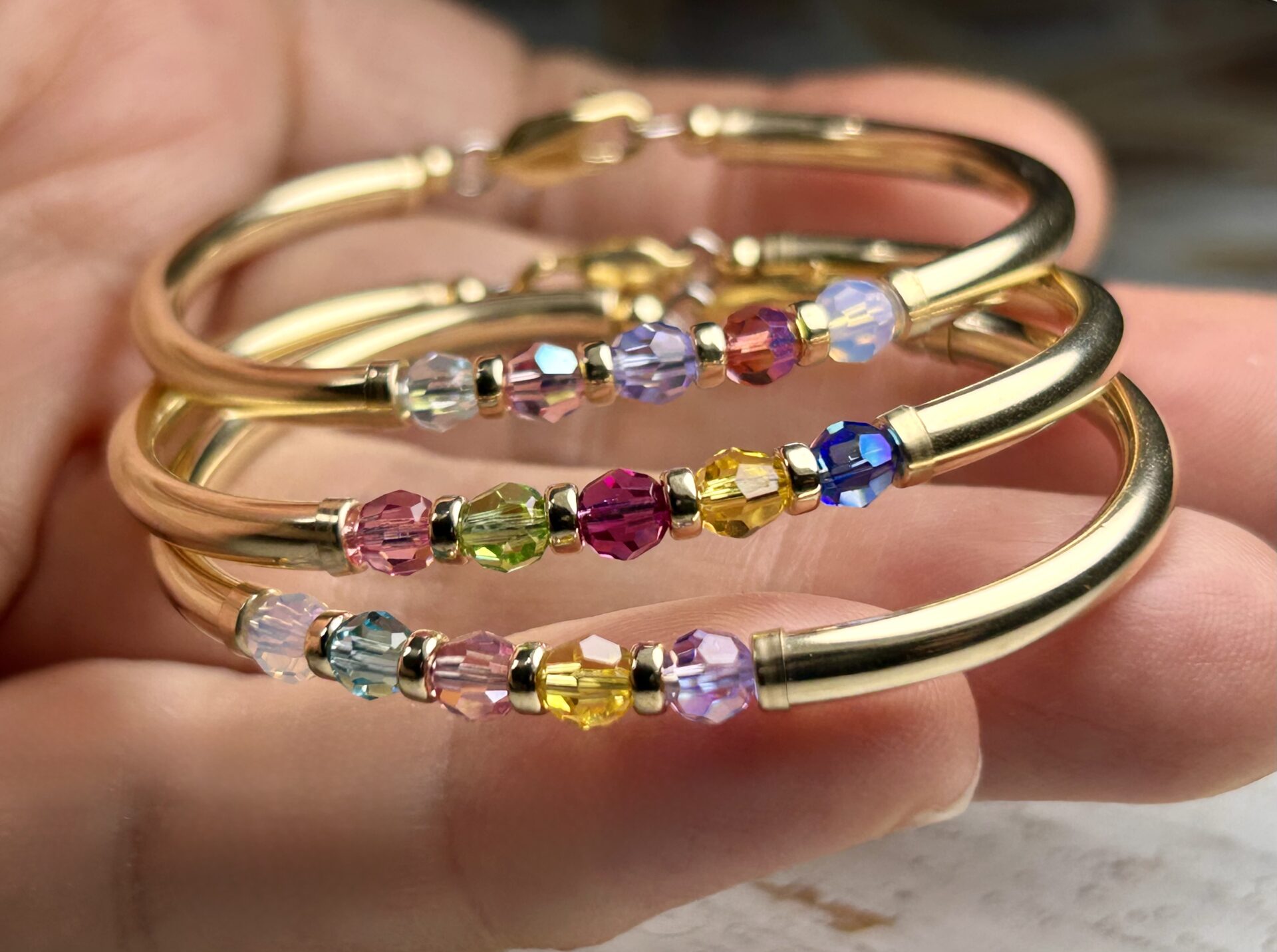 Baby Blossom Gold Filled Bracelet - Image 3