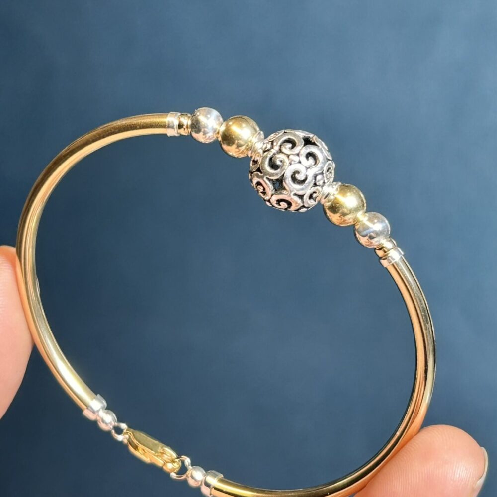 Tarni - Strength 14K Gold Filled and Silver Bracelet