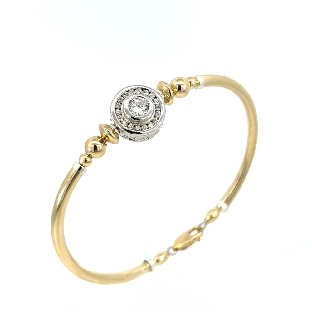 Anastasia Cubic Zirconia 14K Gold Filled Bracelet