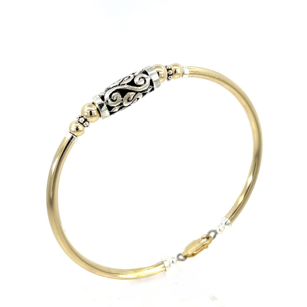 Sassi 14K Gold Filled and Sterling Silver Bracelet