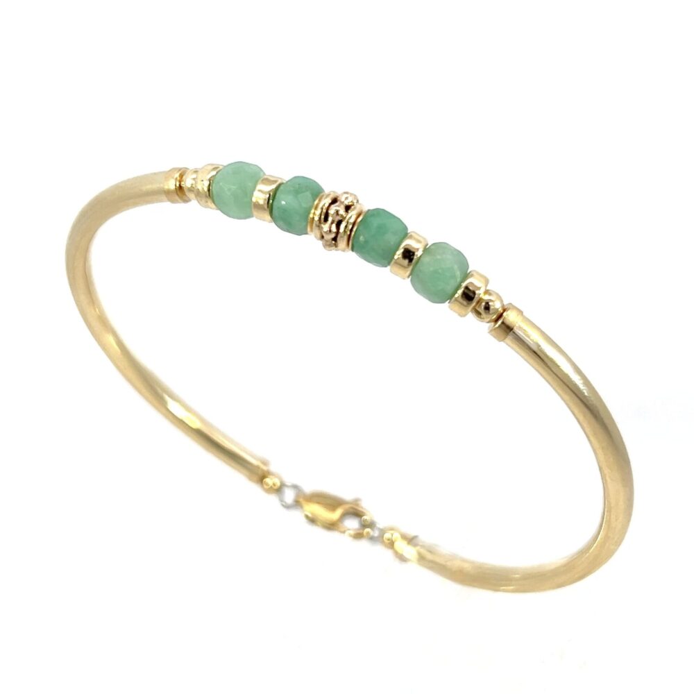 Emerald Charlie 14K Gold Filled Bracelet