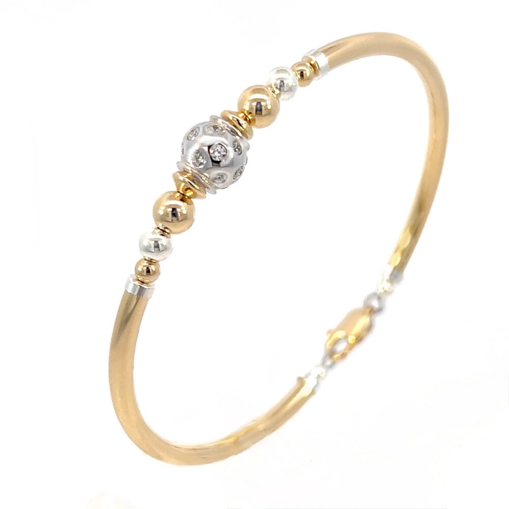 Luna Cubic Zirconia 14K Gold Filled Bracelet