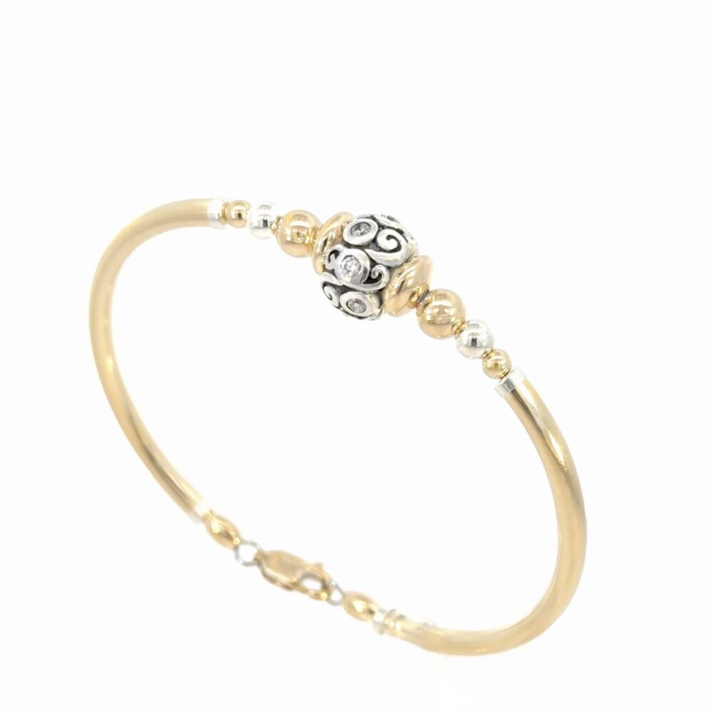 Marnie Cubic Zirconia 14K Gold Filled Bracelet