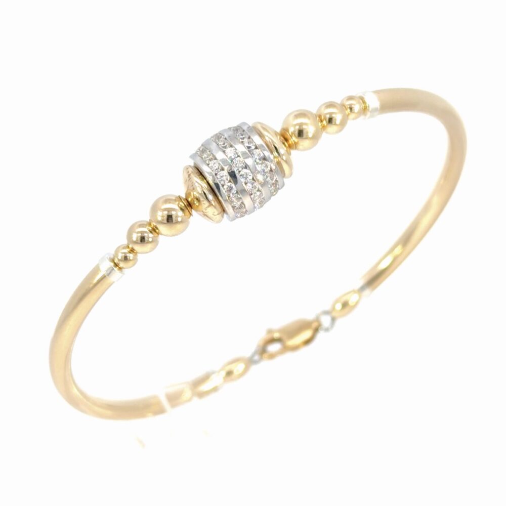 Catherine Cubic Zirconia 14K Gold Filled Bracelet
