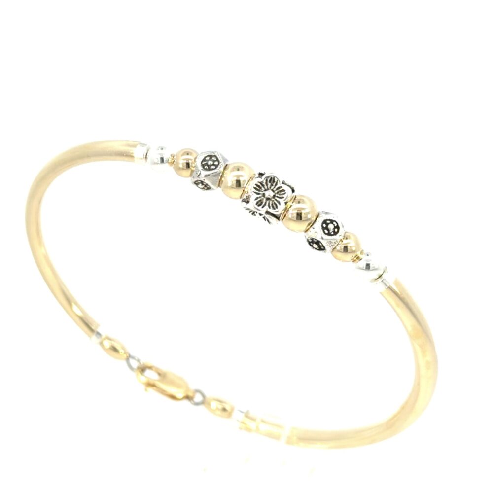 Sisterhood 14K Gold Filled and Silver Bracelet