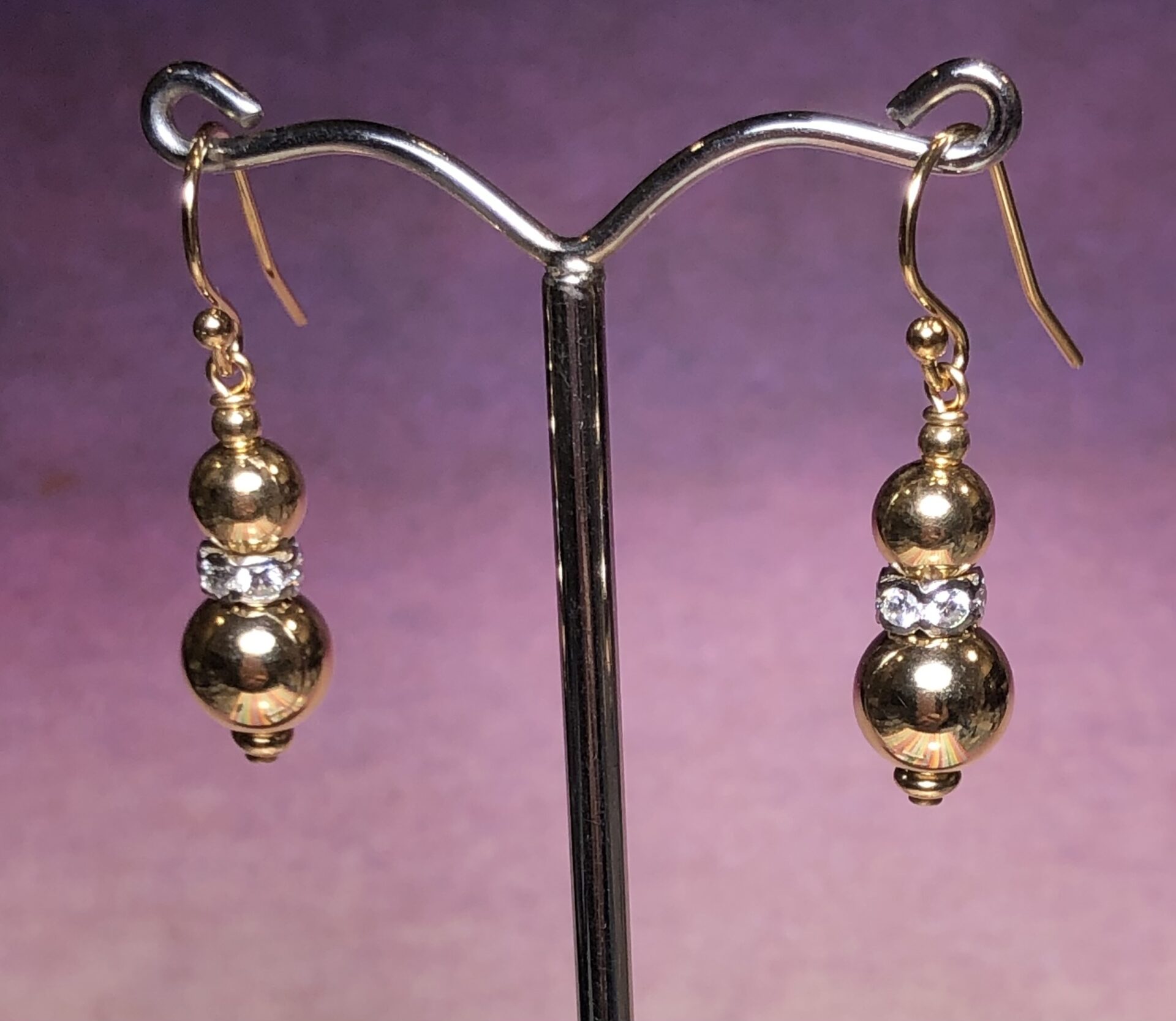 Milani Cubic Zirconia Gold Filled Earrings
