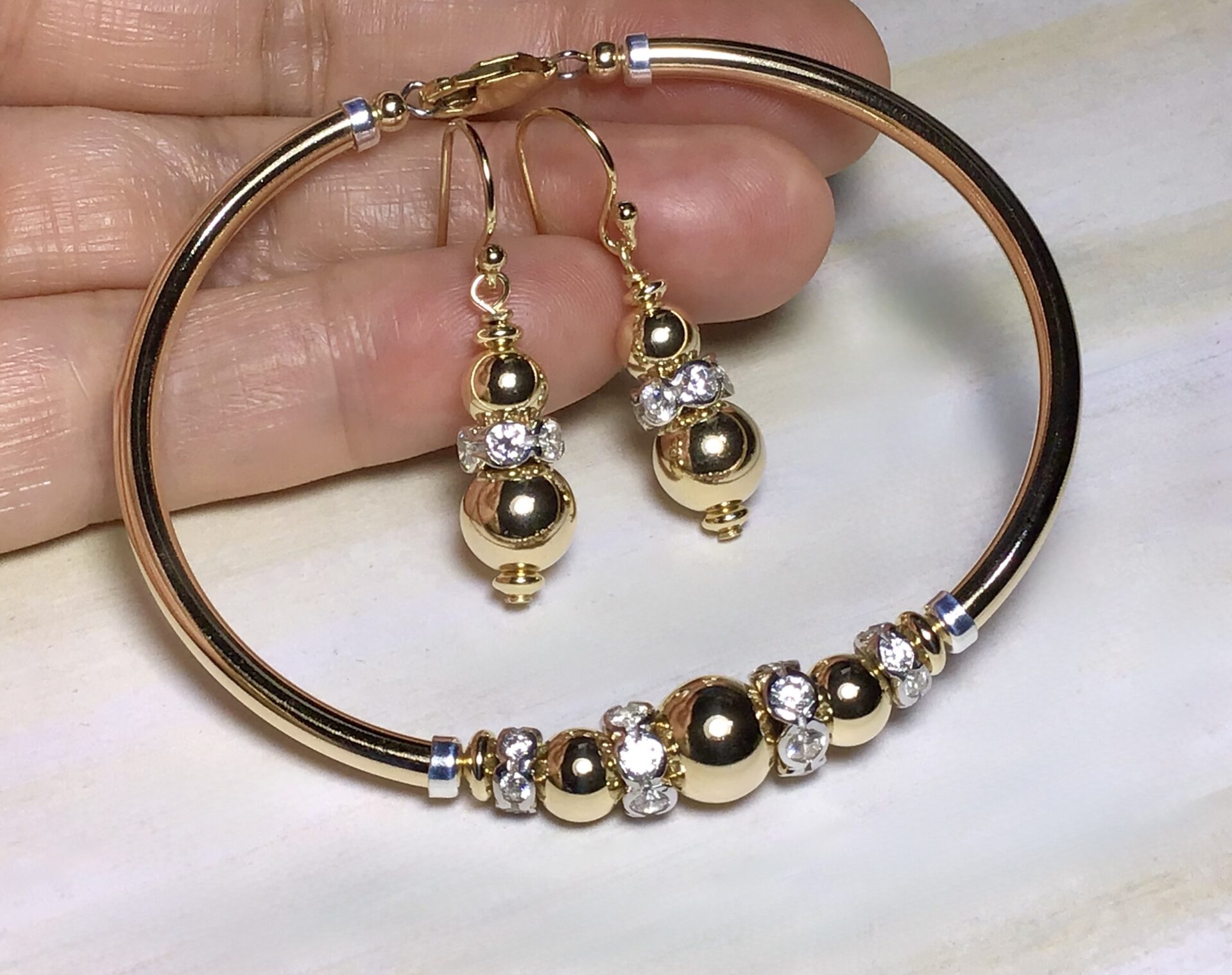 Milani Cubic Zirconia Gold Filled Earrings - Image 2