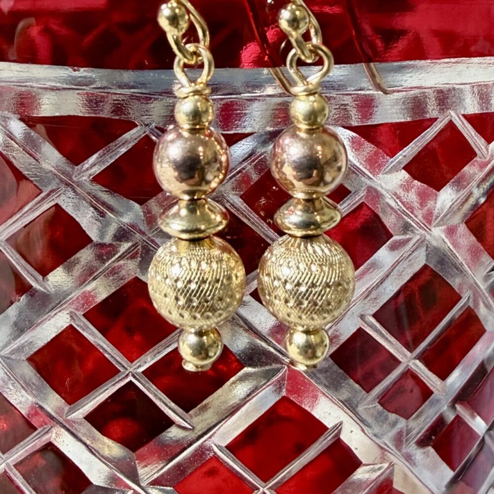 Eva Bi-Colour Gold Filled Earrings
