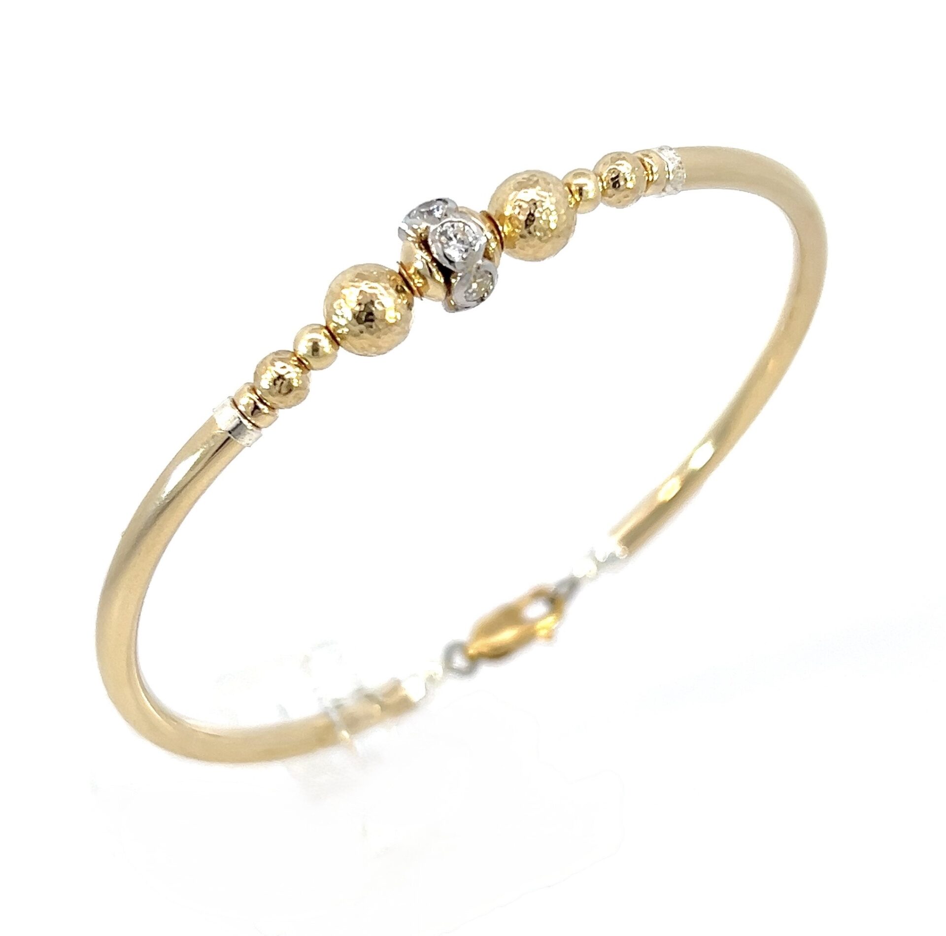 Megan CZ Lever Back Gold Filled Earrings - Image 2